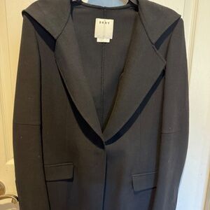 DKNY Hooded Blazer